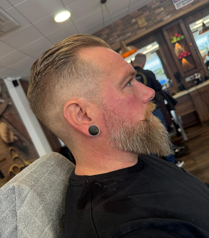 Barbershop-Haarschnitt